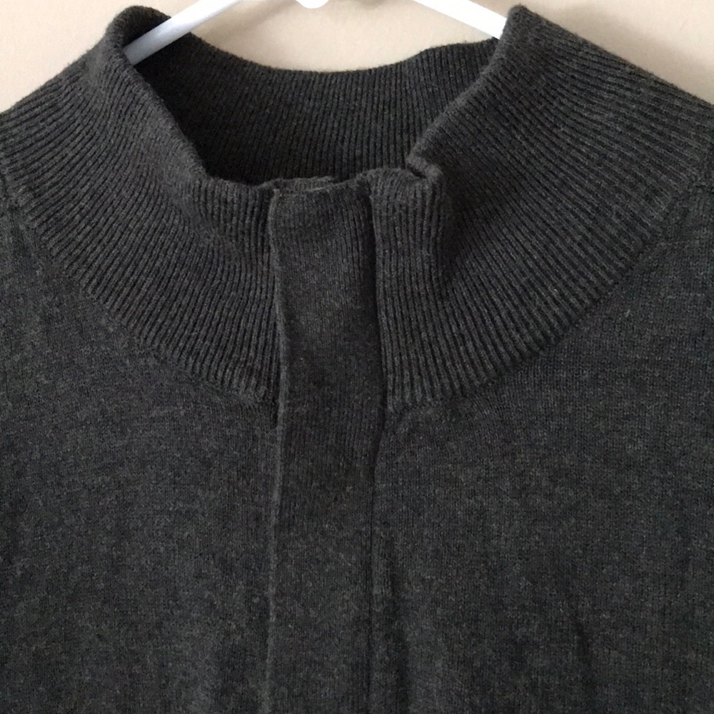 Banana Republic zip neck premium lux yarn sweater - Picture 4 of 8